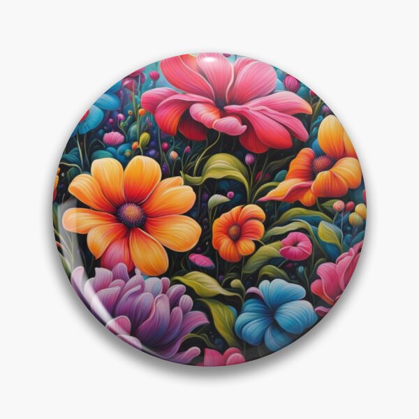 Item preview, Blossoming Colors: A Vibrant Floral Symphony designed and sold by Soujji-Designs.