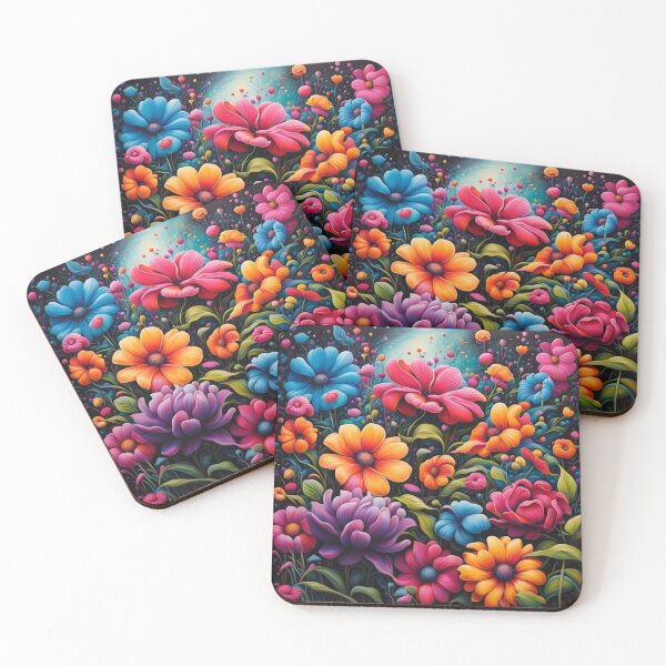 Item preview, Blossoming Colors: A Vibrant Floral Symphony designed and sold by Soujji-Designs.