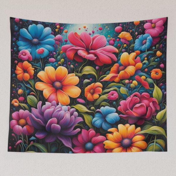 Item preview, Blossoming Colors: A Vibrant Floral Symphony designed and sold by Soujji-Designs.