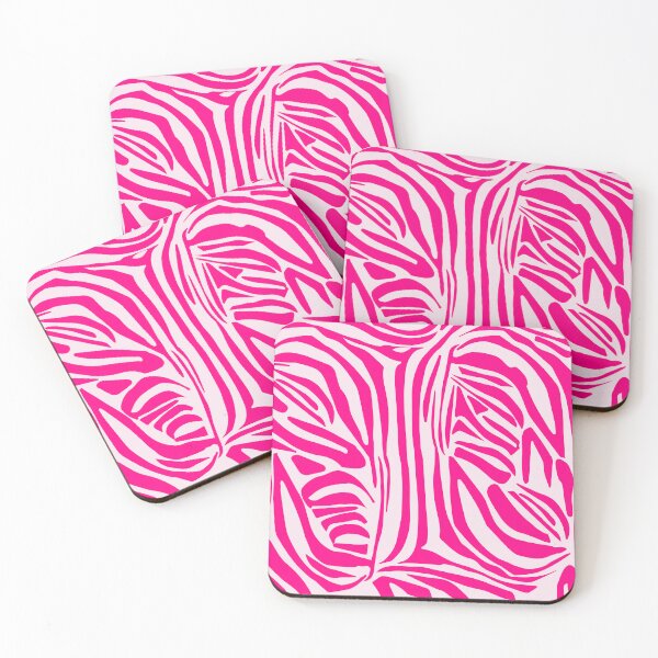 Artikelvorschau, Rosa Zebra-Print entworfen und verkauft von Dinasworld.