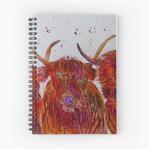 Item preview, Three Unique Highland Cows  designed and sold by Casimirasart.