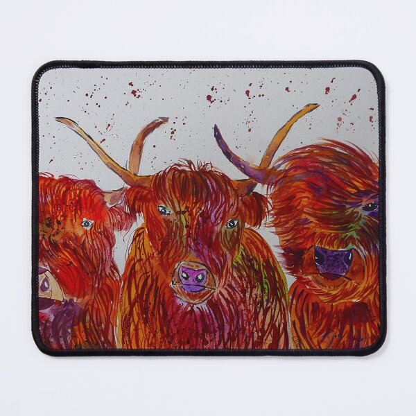 Item preview, Three Unique Highland Cows designed and sold by Casimirasart.