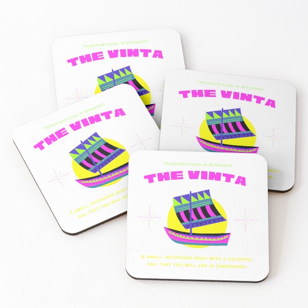 Item preview, The Vinta - Retro Style Outrigger Boat Graphic Tee designed and sold by DeCodeArtShop.