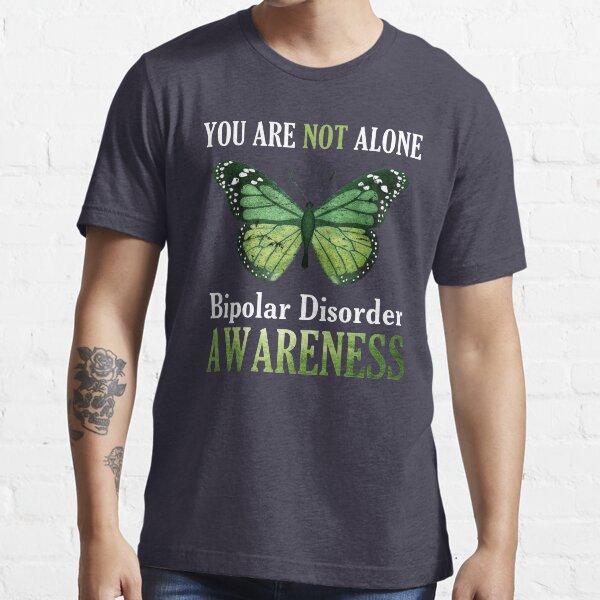 "Bipolar Disorder Awareness Butterfly" Tshirt for Sale by pbng80