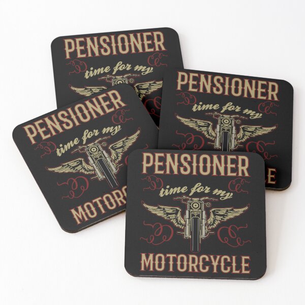 Artikelvorschau, Rente Motorrad Rentner Spruch Vintage entworfen und verkauft von MaximWundersee.