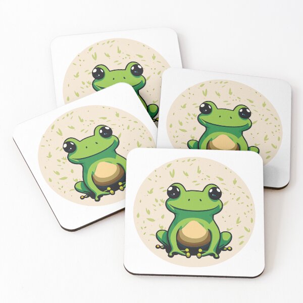 Item preview, A Cute Frog Sitting designed and sold by shufflik.