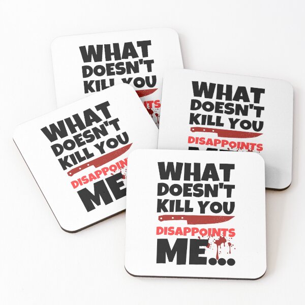 Item preview, What Doesn't Kill You Disappoints Me designed and sold by ricricswert.