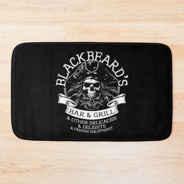 Item preview, Blackbeard's Bar & Grill & Other Delicacies & Delights & Fishing Equipment designed and sold by ninthstreet.