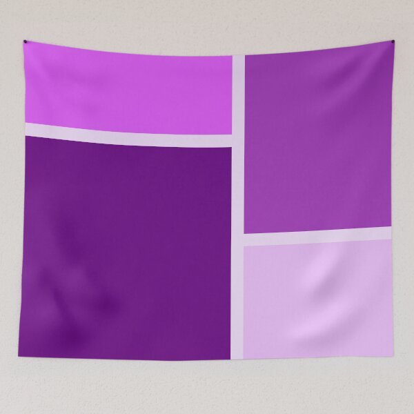 Item preview, Purple Lilac Color Block Pattern designed and sold by Jeallan Designs.