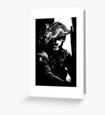 soldier Greeting Card