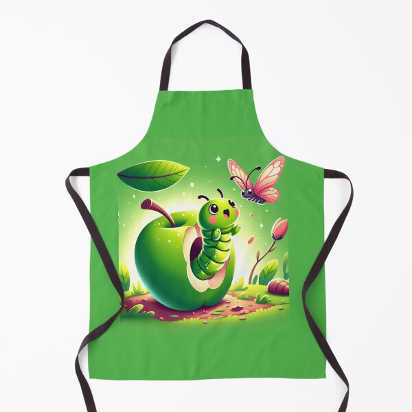 Item preview, The Amazed Larva: Marveling at the Butterfly Emerging from the Apple designed and sold by 0penvimark.
