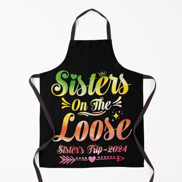 Item preview, Sisters On The Loose Tie Dye Sister's Summer Vacation Trip 2024 designed and sold by CREATIVE-TEE.