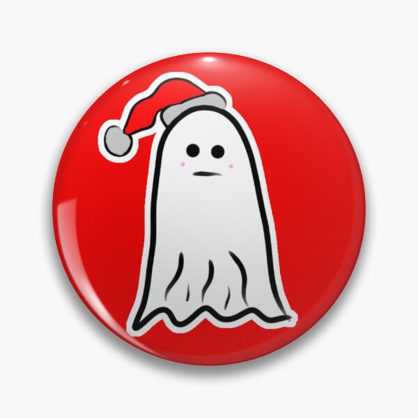 Artikelvorschau, Geist mit Weihnachtsmannmütze entworfen und verkauft von DanielleGensler.