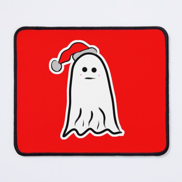 Item preview, Ghost Wearing a Santa Hat designed and sold by DanielleGensler.