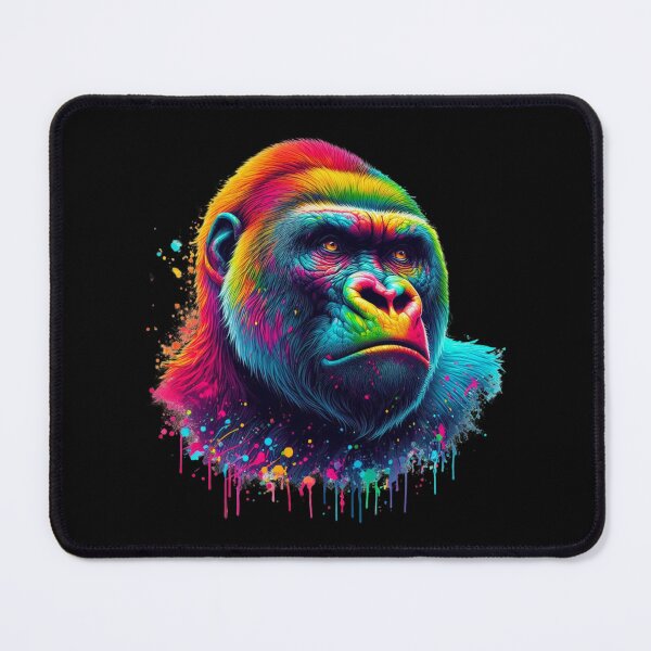 Item preview, Gorilla Colorful Face designed and sold by EvelinZ.