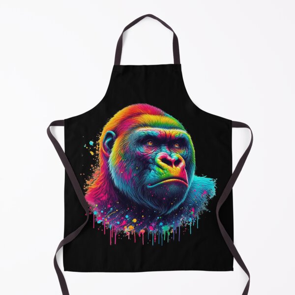 Item preview, Gorilla Colorful Face designed and sold by EvelinZ.