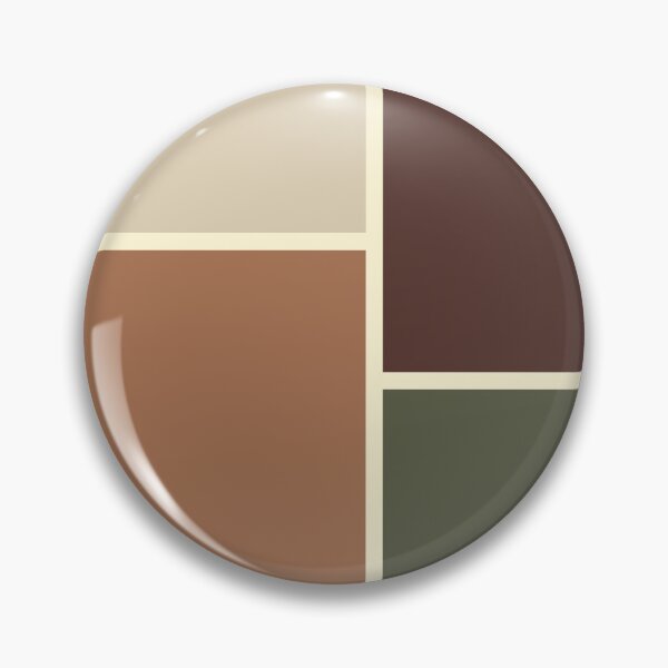 Item preview, Earth Tones Color Block Pattern designed and sold by Jeallan Designs.