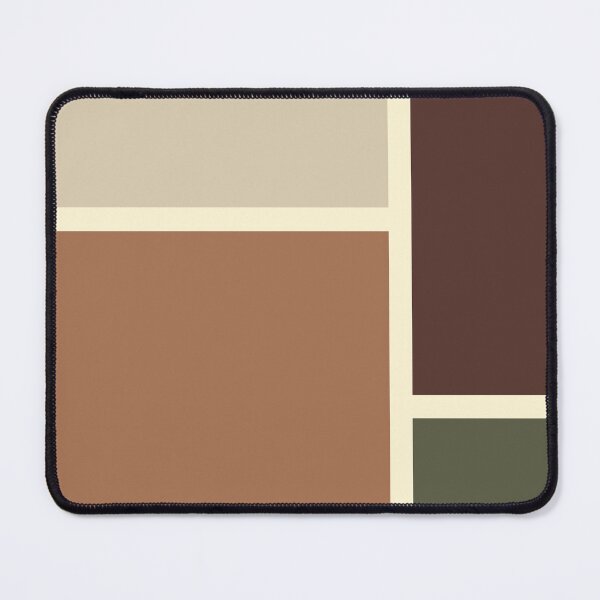 Item preview, Earth Tones Color Block Pattern designed and sold by Jeallan Designs.