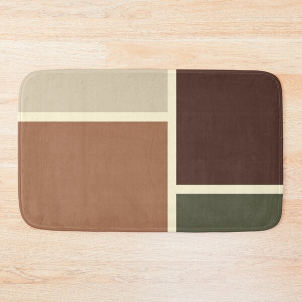 Item preview, Earth Tones Color Block Pattern designed and sold by Jeallan Designs.