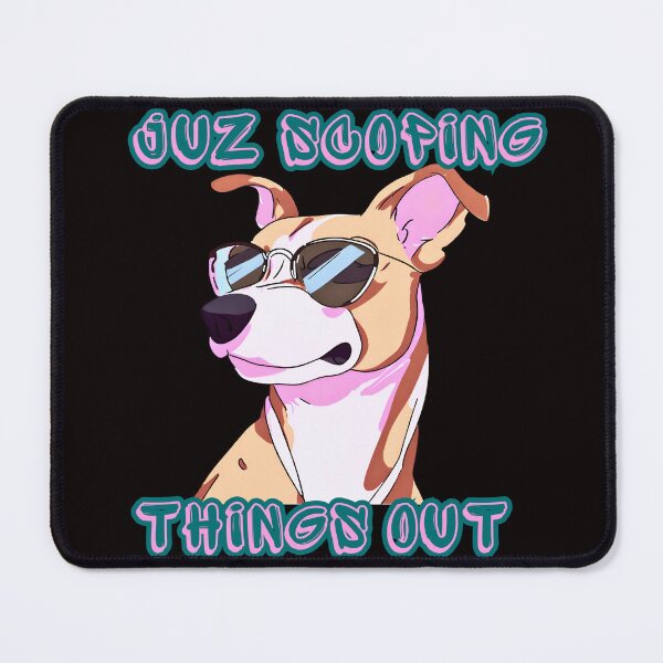 Item preview, Cool Dog With Sunglasses - Juz Checking Things Out designed and sold by Jim Stephens.