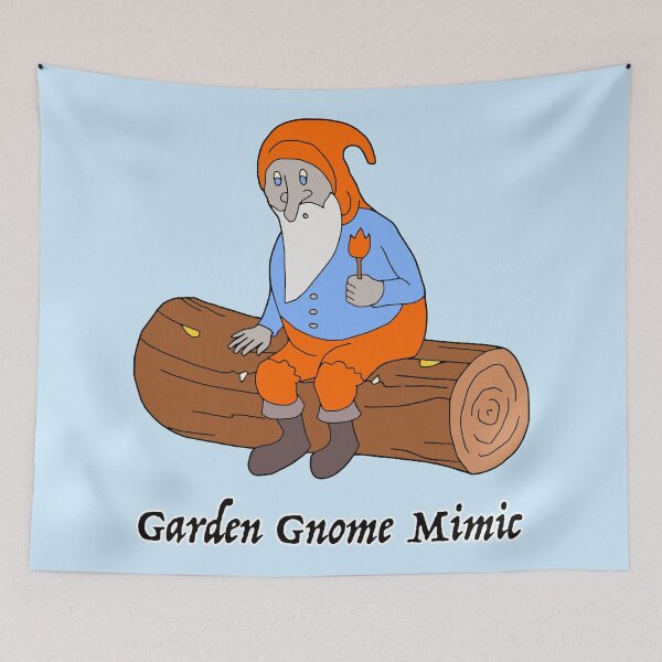 Item preview, Garden Gnome Mimic 5e Roleplaying Humor designed and sold by BrushAndPen.