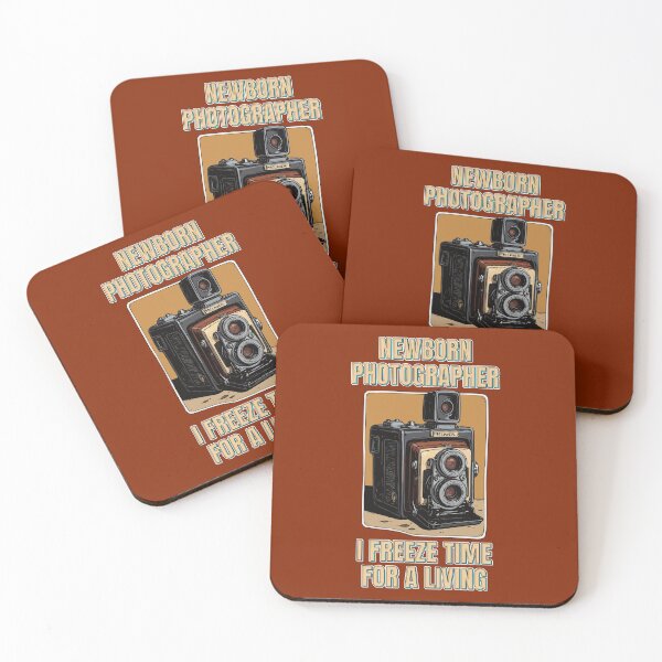 Item preview, Newborn Photographer I Freeze Time for a Living - Birth Photographer Vintage Retro Art designed and sold by thecatcouch.