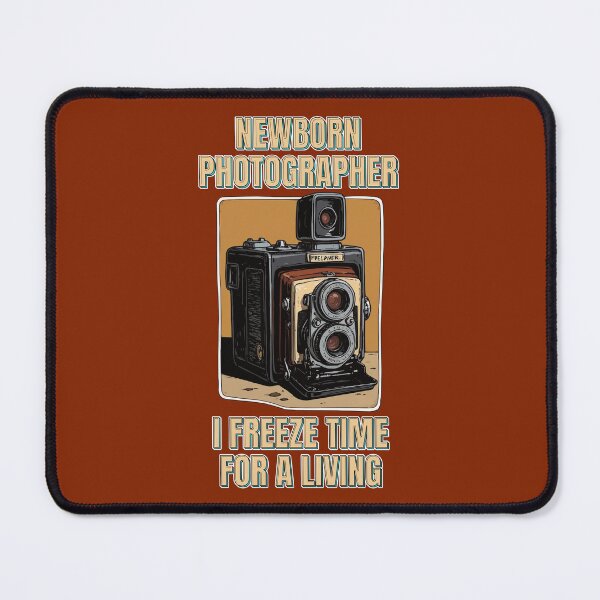 Item preview, Newborn Photographer I Freeze Time for a Living - Birth Photographer Vintage Retro Art designed and sold by thecatcouch.