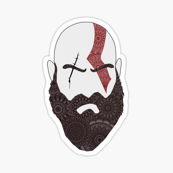 Kratos Sticker