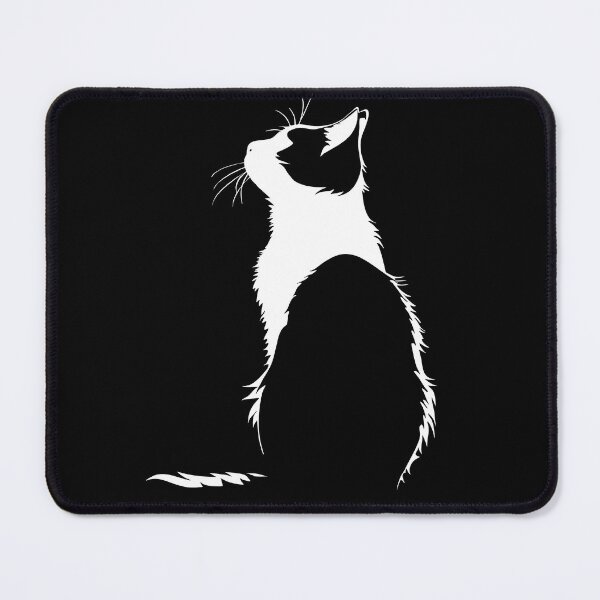 Item preview, Black and white Cat designed and sold by Liededrom..