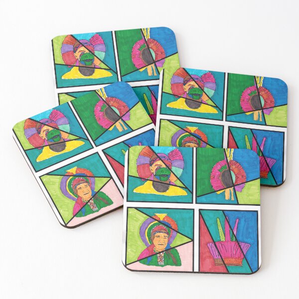 Item preview, Brazilian Pop Art | Tupi designed and sold by Naomi Gutierrez Parrish.