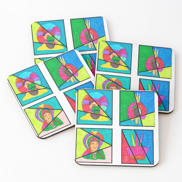 Item preview, Brazilian Pop Art | Tupi designed and sold by Naomi Gutierrez Parrish.