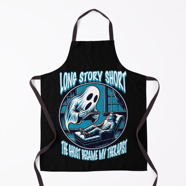 Item preview, Long story short the ghost became my therapist - funny turn of events designed and sold by JoksterHaven.