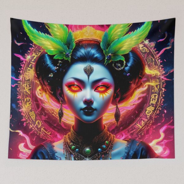 Item preview, Japanese Baku Oni Ghost Demon designed and sold by Bunmigraphics .