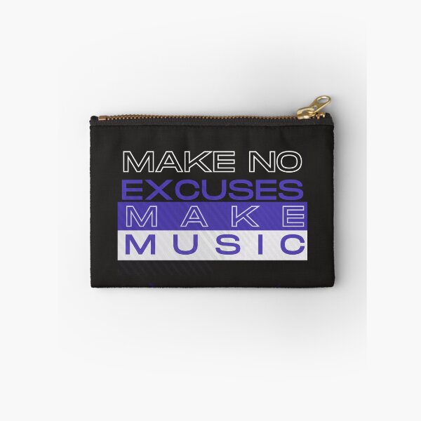 Item preview, NO EXCUSES, YES MUSIC designed and sold by DuoTwins.