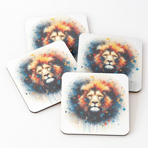 Item preview, Lion's face designed and sold by Starwebd.