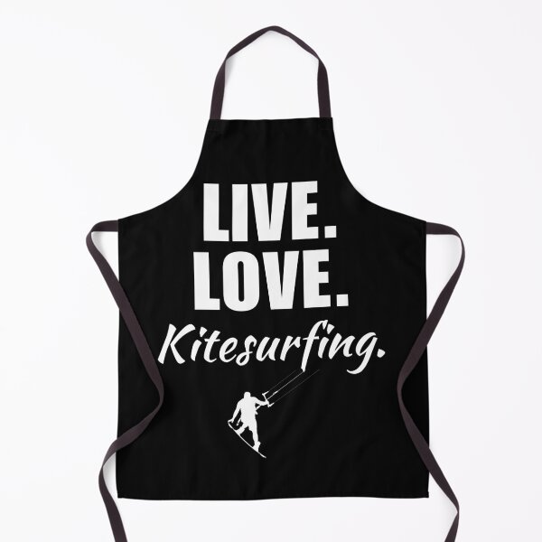 Item preview, Live, love, kitesurfing. Funny kitesurfing mom or girl saying for kitesurfing lover or fan designed and sold by NBSStore.