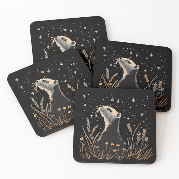 Item preview, Dreamy Ferret, the Stars and the Prairie designed and sold by FloeC.