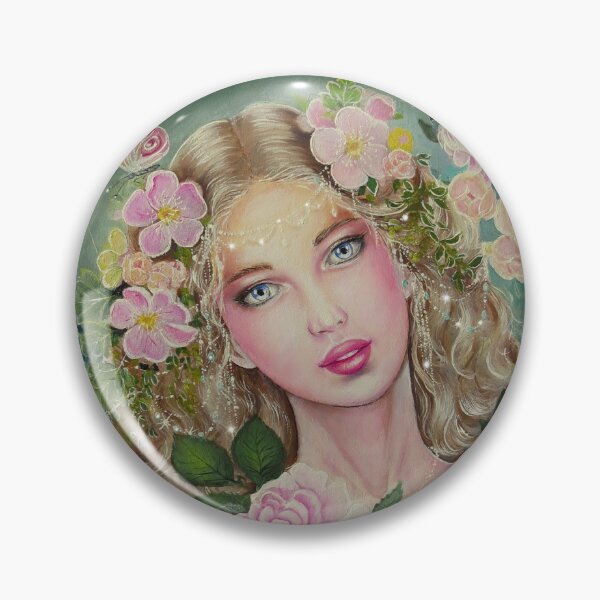 Item preview, Rozsa pink rose butterfly fairy designed and sold by Gabriella  Szabo.