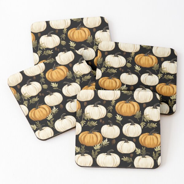 Item preview, Pretty Pumpkin Design in Orange, White, and Black designed and sold by LWLDesigns.