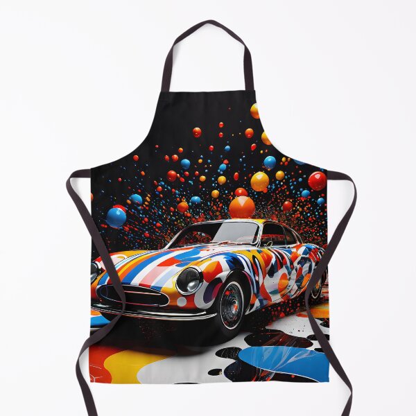 Item preview, Polka Car designed and sold by Crafted-AI.