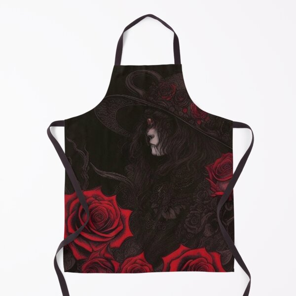 Item preview, Vintage Classic Gothic Girl Roses designed and sold by TheDarkWardrobe.
