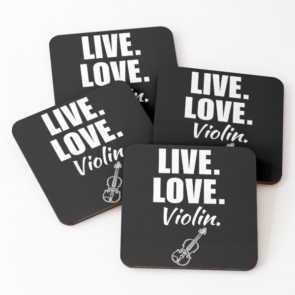Item preview, Live, love, violin. Violin instrument musician quote or saying, violinist girl or mom designed and sold by NBSStore.