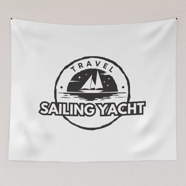 Item preview, Sailing Yacht Travel - Adventure Awaits Graphic Shirt designed and sold by DeCodeArtShop.
