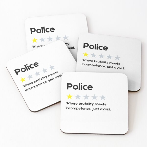 Item preview, Product Review, Police, one star designed and sold by Numbers-Art.