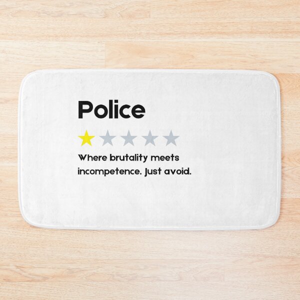 Item preview, Product Review, Police, one star designed and sold by Numbers-Art.