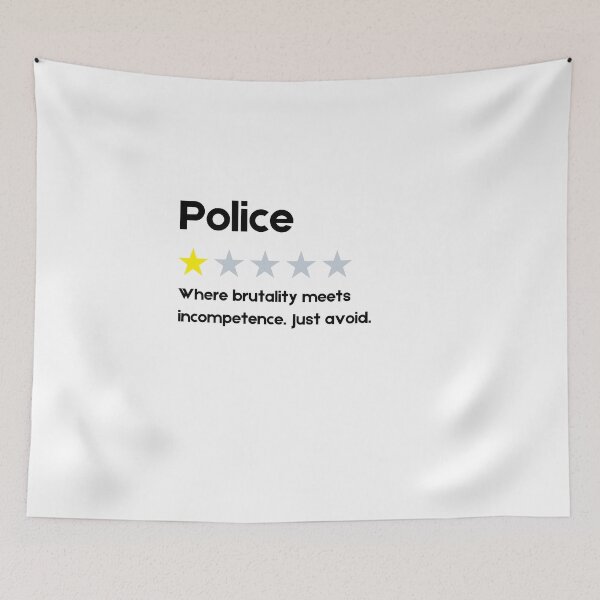 Item preview, Product Review, Police, one star designed and sold by Numbers-Art.
