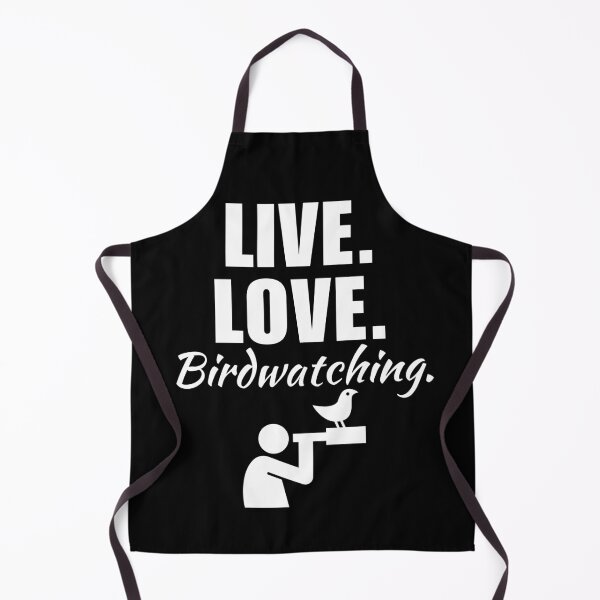 Item preview, Live, love, birdwatching. Birdwatching or birding hobby quote or saying for bird enthusiasts fan designed and sold by NBSStore.