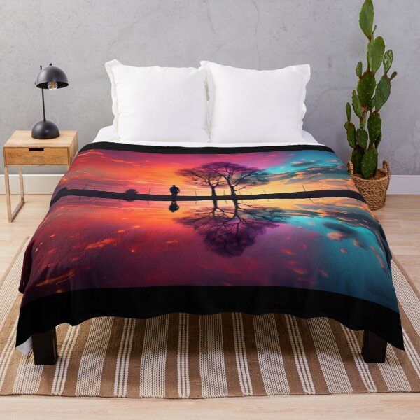 Item preview, Surreal Belgian Sunset designed and sold by AI-Only Creations.