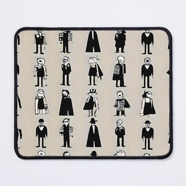 Item preview, Dead Gents Wallpaper designed and sold by Zenvo.
