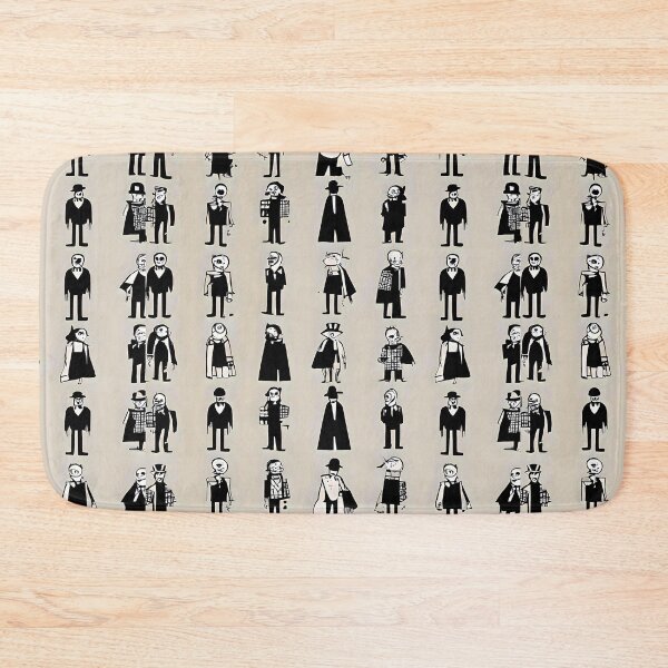 Item preview, Dead Gents Wallpaper designed and sold by Zenvo.